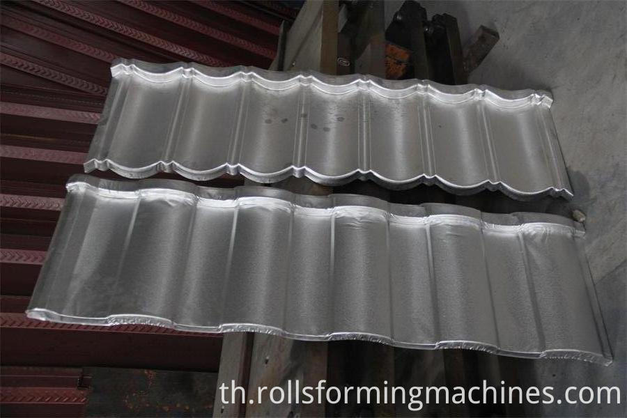 Vermiculite เครื่องเคลือบหลังคาหิน Vermiculite Stone Coated Roof Machine